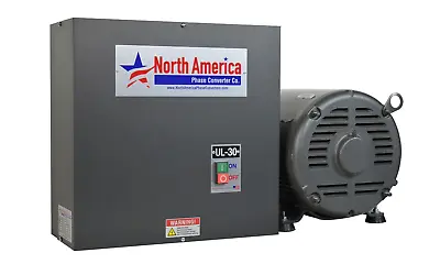 UL-30 Pro-Line 30HP UL Listed Rotary Phase Converter - NEW - Made In USA • $3349