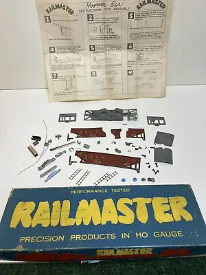 HO Scale RAILMASTER Diecast Santa Fe ATSF Hopper Kit For Parts Boxed • $4.99