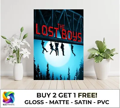 The Lost Boys Classic Vampire Movie Large Poster Art Print Gift Multiple Sizes • £17