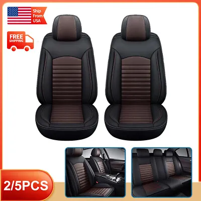 For Volvo Car Seat Covers 2 Front/5 Full Set Cushion PU Leather Waterproof • $188.99