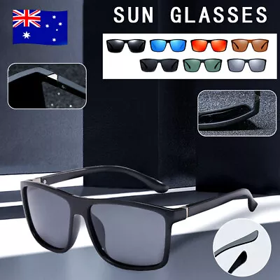 $15.50 • Buy Polarized Sunglasses Mens New Style Driving Sport Glasses Black Blue Red UV + 
