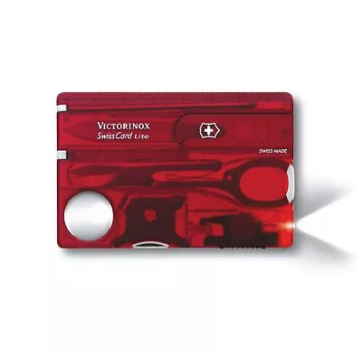 Victorinox SwissCard Lite Rubin Transparent From Japan • $44.40