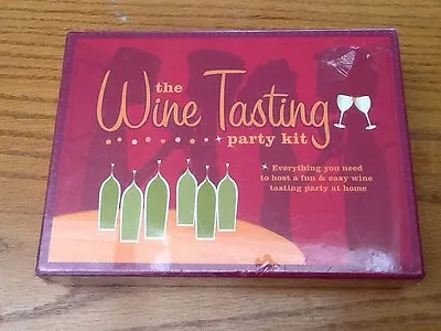 $19.95 • Buy Wine Tasting Party Kit - Unopened NEW NIB Sealed MSRP 24.95 FUN