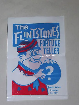 Vintage 1977 Fred Flintstones Fortune Teller Carnival Toy • $27.99