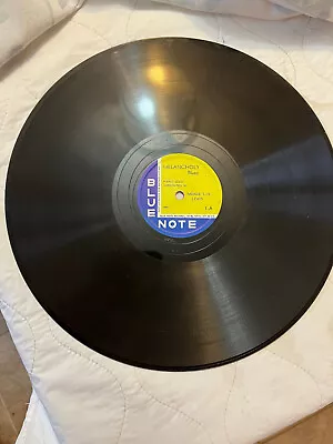 Rare Meade  Lux  Lewis Melancholy Blues Blue Note 1 Yellow Blue Label 78 • $100