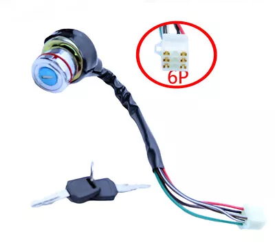 Key Switch 6-wire 50cc 70cc 90cc 110cc 250cc 150cc Kazuma Meerkat Falcon ATV • $11