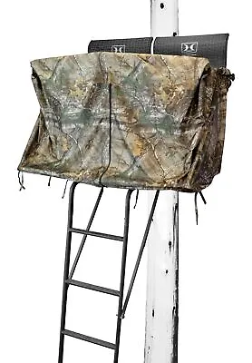 Hawk Treestands Big Denali/Squatch 2-Man Ladder Blind Kit 2072-BK: HWK-2072-BK • $46.38