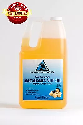 Macadamia Nut Oil Organic Carrier Cold Pressed 100% Pure 7 Lb • $59.79