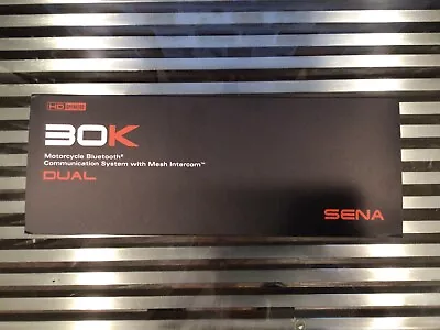 Sena 30K HD Motorcycle Bluetooth Communication System Dual Pack 30K-03D • $389.99