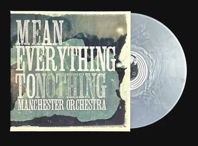 Manchester Orchestra - Mean Everything To Nothing BLUE SWIRL Vinyl LP Record NEW • $108.99