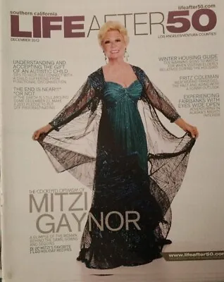 Life After 50 Magazine Mitzi Gaynor Cover December 2012 Out Of Print • $1.99