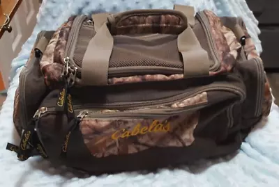 Cabela's Camo Bag Hunting Fishing Gear Catch All Small Duffle Bag • $19.96