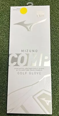 Mizuno COMP Men's Golf Glove NEW White Left Hand White Black • $10.99