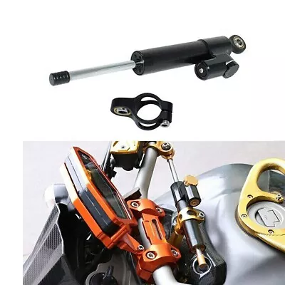 Black Motorcycle Stabilizer Steering Damper For Kawasaki Ninja EX250E 1986 1987  • $41.99