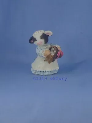 Mary's Moo Moos Enesco Cow NOS New In Box Flour Girl 167541 Flower Girl Wedding • $14