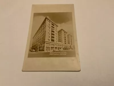 Portland Oregon ~ Multnomah Hotel - Real Photo Vintage 1951 Postcard • $4