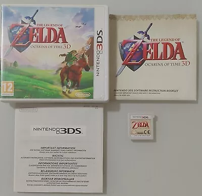 The Legend Of Zelda Ocarina Of Time 3D - Nintendo 3DS *Complete* PAL - Free Post • $49