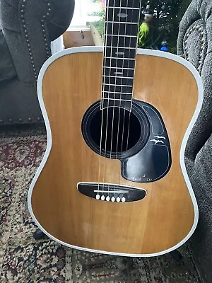 Vintage RARE KAY ACOUSTIC GUITAR Ovationkay Prototype Composite Back Pat Pending • $487.85