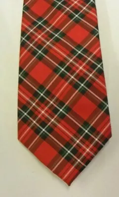 Merry Christmas TIE NOEL HOLIDAY COLLECTION Red HOLLY Polyester  58”x3.25” • $9.99