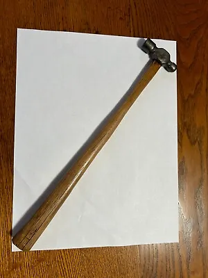 VINTAGE Jeweler Gunsmith Ball Peen Hammer 11.5  Wood Handle Total Weight 3.7 OZ • $19.75