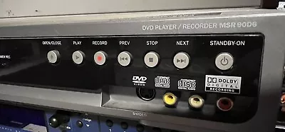 Magnavox MSR90D6 DVD Recorder - Tested & Working. No Remote  • $49.95