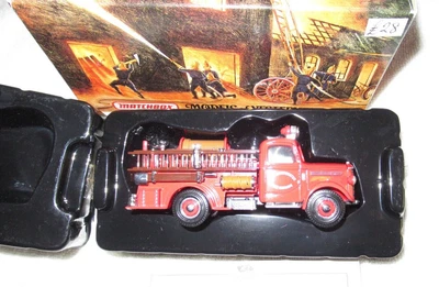 £7.50 • Buy YFE17 1/43 Matchbox Collectible 1939 Bedford Pump And Hose Fire Truck Boxed