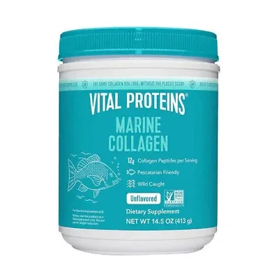 Vital Proteins Unflavored Marine Collagen 14.5 Oz  FREE SHIPPING • $58.99