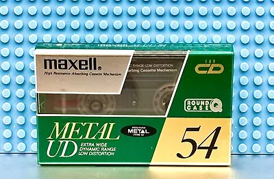 Maxell Metal  Ud    54   Vs. V    Type Iv   Blank Cassette Tape  (1) (sealed) • $22.49