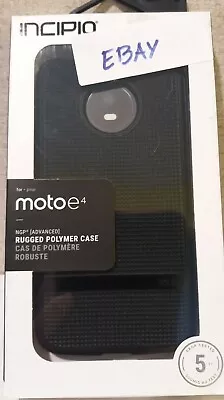 Incipio NGP Advanced Rugged Polymer Phone Case - Motorola Motoe⁴  - Black • $5.95