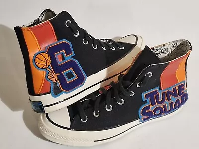 Converse X Space Jam Chuck 70 Black Mens Womens Size 6 Trainers Sneakers Shoes  • £39.99