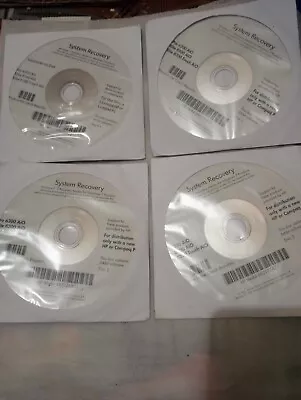 £30 • Buy System Recovery For Window7 4 Discs HP Pro6300 Aio Elite8300 Aio 64-bit Software