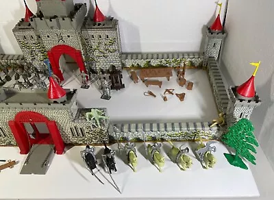 Vintage 1960's Marx Robin Hood  Castle Playset W/Box #4723 • $361.50