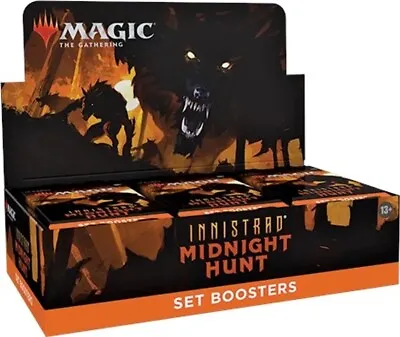 Innistrad: Midnight Hunt Set Booster Box-Magic The Gathering-MTG-Sealed • £117.99