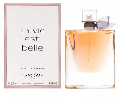 La Vie Est Belle By Lancome 3.4 Oz / 100 Ml Spray L'Eau De Parfum New & Sealed • $41.99