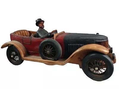 1913 Model T Ford Speedster Vintage Rare Wooden Replica Toy 27  Long Model A • $289
