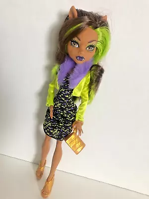 2012 Clawdeen Wolf Killer Style II Kohl's Exclusive • $32.60