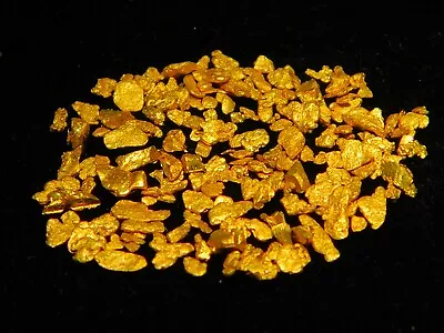 Australian Gold Nugget Pannings  ( 1.36 Grams )  Very Clean. • $89.88