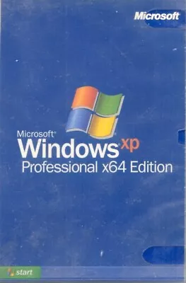 Windows XP Professional X64 64 Bit Edition Full Version CD & License Key • $49.99