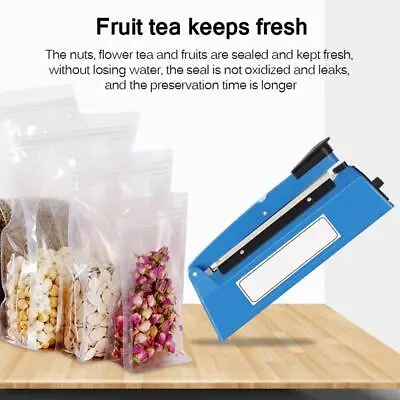 Food Impulse Heat Sealer Packaging Machine Electric Hand Heat Sealing Machine • £31.68