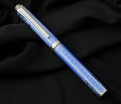 Michel Perchin LE Hampton Periwinkle Fountain Pen - #022/100 • $6400