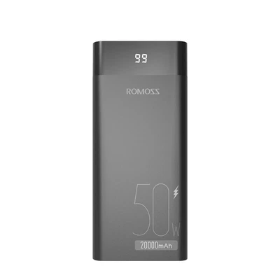 $53.99 • Buy ROMOSS 50W Power Bank 20000mAh 2-Way USB-C PD QC3.0 Fast Charge Laptop Charger