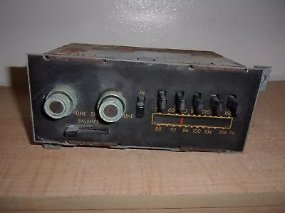 Vintage 1970's Chrysler Dodge Plymouth Mopar AM FM Radio Charger Satellite OEM • $39.99