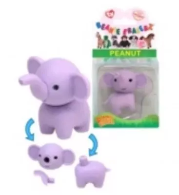 £1.95 • Buy Peanut Elelphant TY BEANIE PUZZLE ANIMAL ERASER IWAKO Collectable