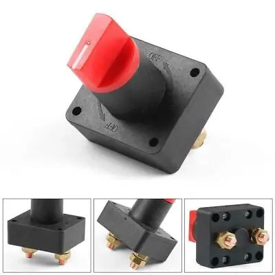 £4.44 • Buy Universal Boat Car Van Battery Isolator Switch Cut Off 12V Disconnect