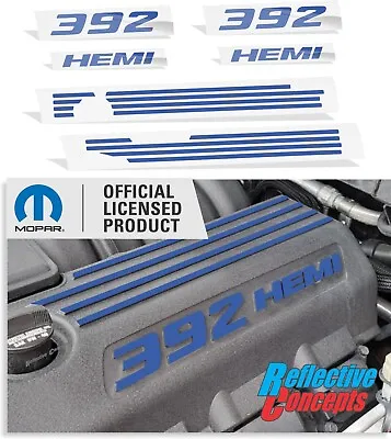 392 HEMI Engine Cover Overlay Decals For Durango SRT SRT 392 • $20