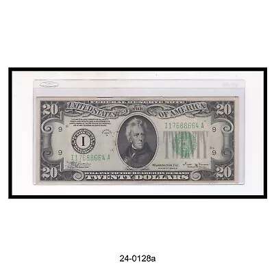1934-B $20 Federal Reserve Note (Minneapolis) • $55