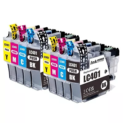 LC401 Printer Ink With Chip Fits Brother MFC-J1010DW MFC-J1012DW MFC-J1170DW • $16.99