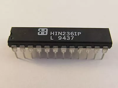 HIN236IP Harris +5V Powered RS-232 Transmitter/Receiver • $9.07
