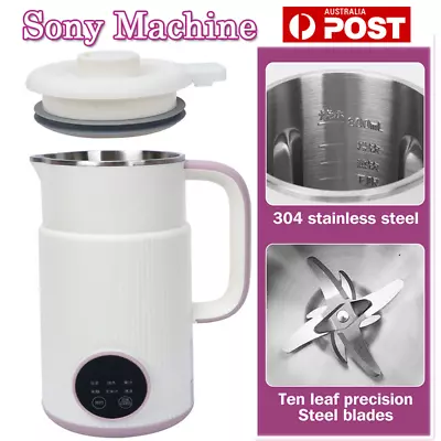 800ml Soy Milk Machine Juicer Automatic Heating Filter Soybean Milk Maker 2024 • $47.19