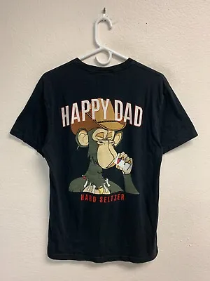 Full Send Men's Bored Ape Yacht Club T-Shirt LARGE Slim Happy Dad Hard Seltzer • $34.88